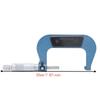 50-75mm Range Outside Micrometer 0.01mm Graduation Machinist Tool Micrometer  Measuring Diameter