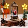Santa-Claus/Xmas Tree/Snowman/Angel Glittering Lantern Christmas Gift for Kids