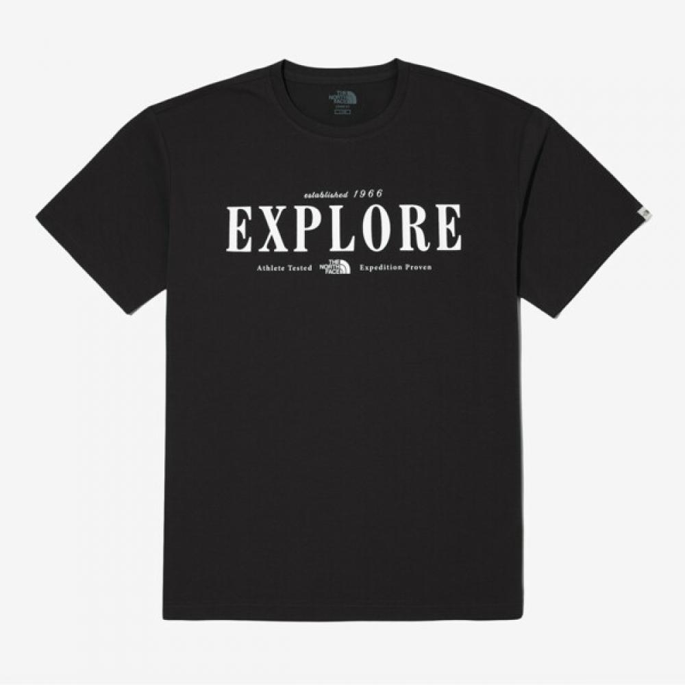 

Футболка North Face Explore с коротким рукавом и круглым вырезом Nt7uq06j Blk 085(WS)