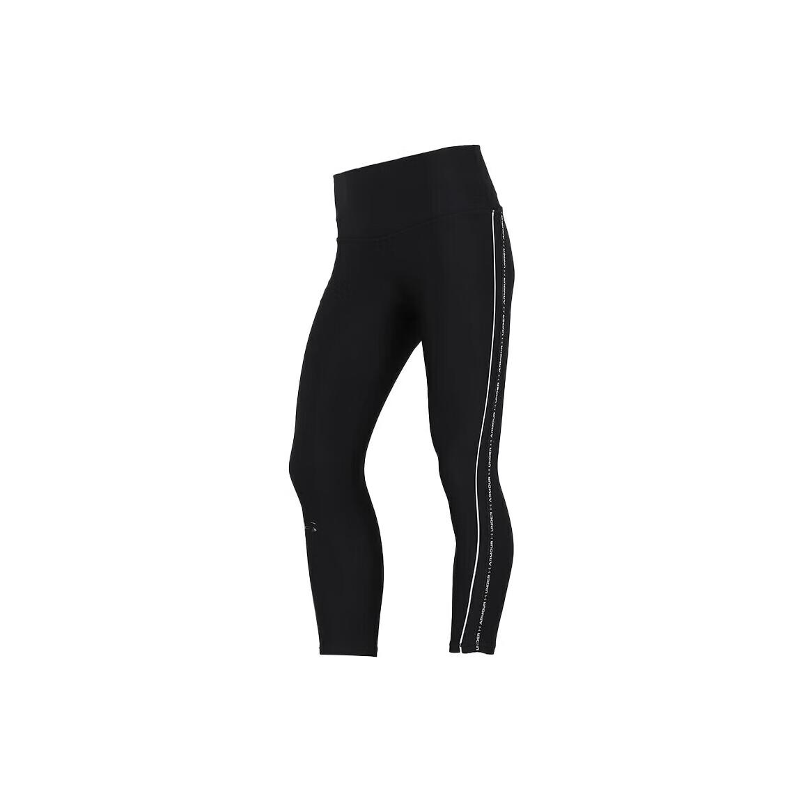 Женские тренировочные тайтсы с высокой талией Under Armour, черные 1356384-001 M white