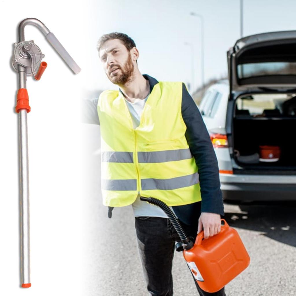 Hand Transfer Pump Quick Convenient Multi-Functional Aluminum Alloy Fluid Transfer Pump Automotive For Automotive RV Trailer