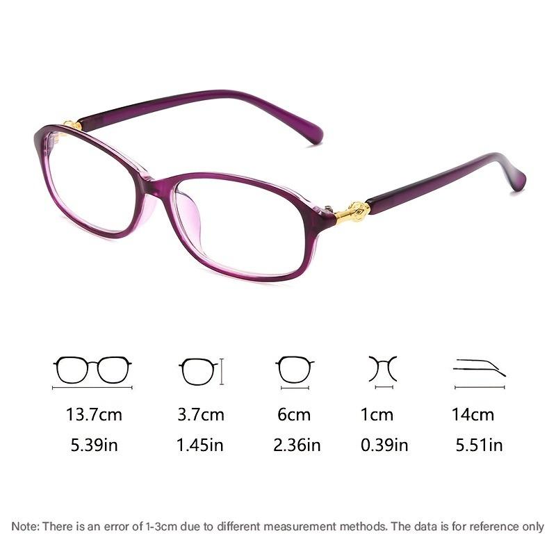 1pc  Elegant Lantern-Pattern Reading Glasses for Women - Computer Readers with Eye Protection Vintage Style Full Frame