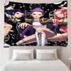 Kpop Hunter Tapestry for Bedroom Aesthetic Classroom Tapestries Wall Hanging for Living Room Dorm Office,Ideal Creative Gift