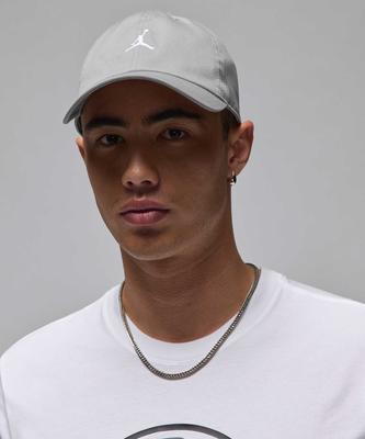 Jordan Club Unstructured Curb Bill Cap - Light Smoke Grey:White / Hq1963-077