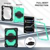 For iPad Pro 13 (2025)/13 (2024) Case Silicone + PC Kickstand Tablet Cover with Handy Strap, Shoulder Strap
