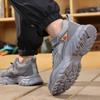 Construction Site Safety Shoes Comfortable Work Shoes with Sheet Metal Toe Protection Shoes Anti-Puncture Safety Sneakers Boots
