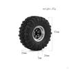 4 Pieces RC Car Tire Hobby Upgrade Wheel Rims Tires Set Wheels and for 1:18