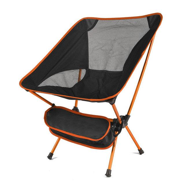 Chaise pliante ultralégère, amovible, portable, légère, siège extensible, pour la pêche, le camping, la maison, le jardin, la randonnée