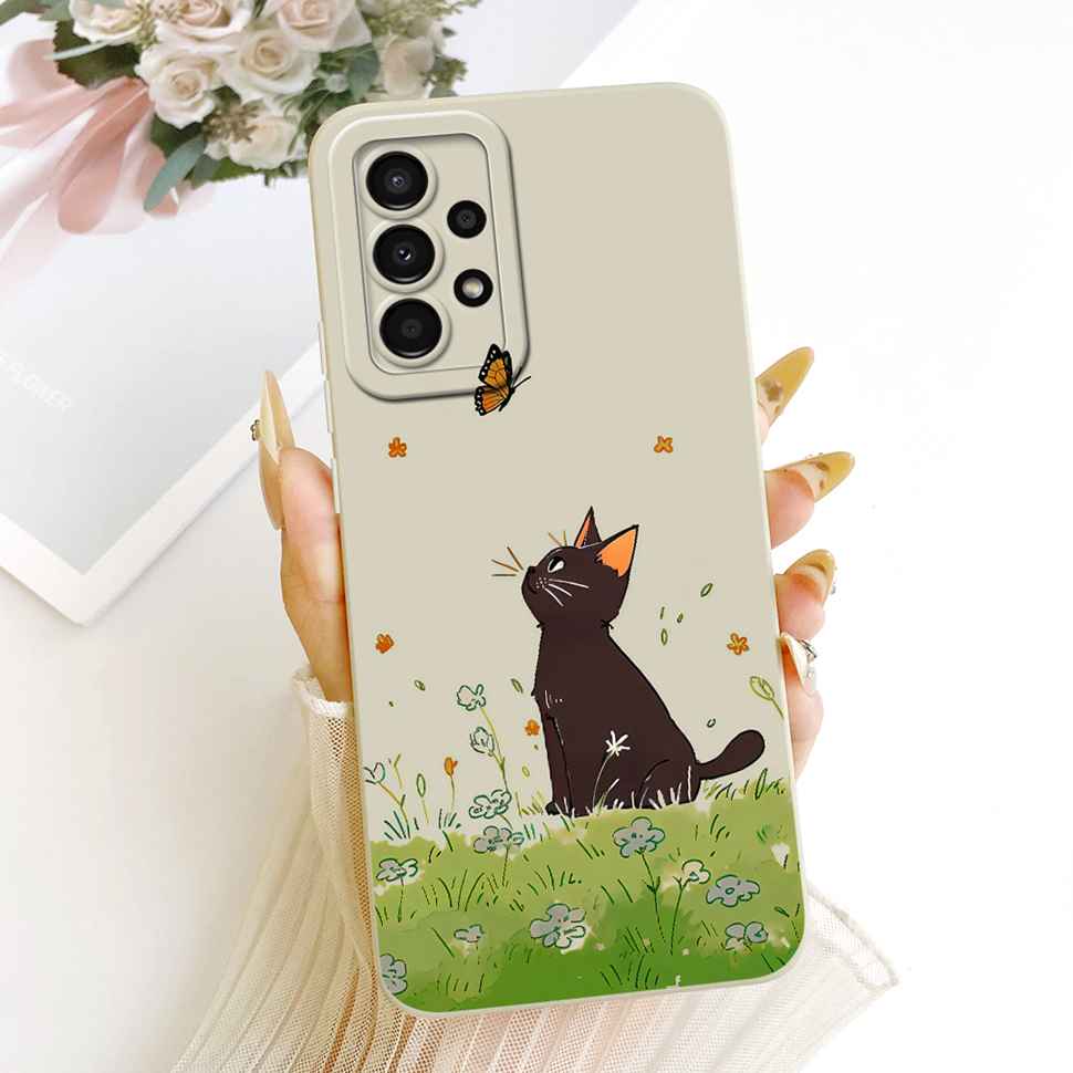 6.5" Casing For Samsung A 53 A53 5G Luxury Pattern Soft Silicone ShockProof Phone Cases Samsung Galaxy A53 5G casing