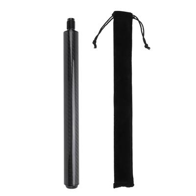 Carbon Fiber Pool Cue Billiard Pool Cue Extension with Storage Bag for Predator Pool Billiard Billiard Accessories Extension, 12-inch Cue, Extension,