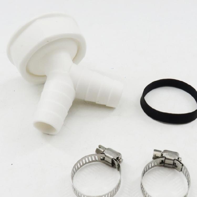 Y Shaped Forked Down Pipe Hose Connector Double Connection Dishwasher Drain Adapter Wash Machine Accessories Enduring