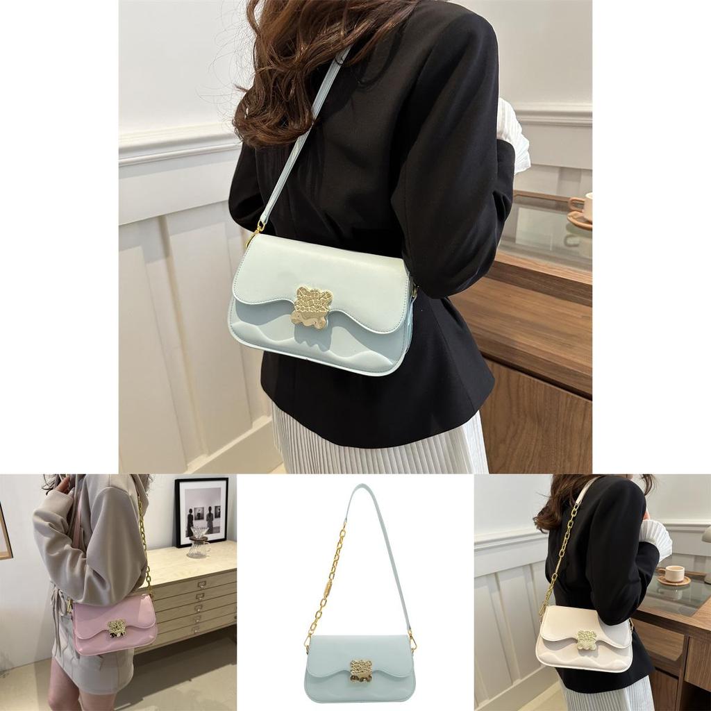 Trendy Small Square Bag For 2024 Spring Fashion Street Style Single Shoulder Underarm Bag