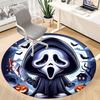 1pc Ghostface, Halloween Chair Carpet for Office Non-Slip,Machine Washable Rug for Office, Room - Holiday Decor - Machine Made yy251017267