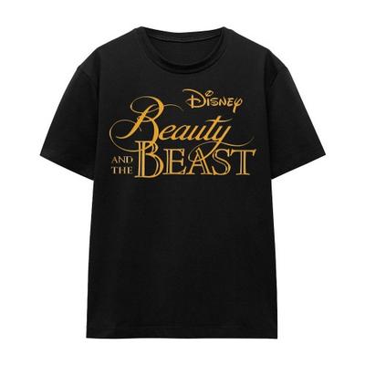 Beauty And The Beast Unisex Adult Logo T-Shirt