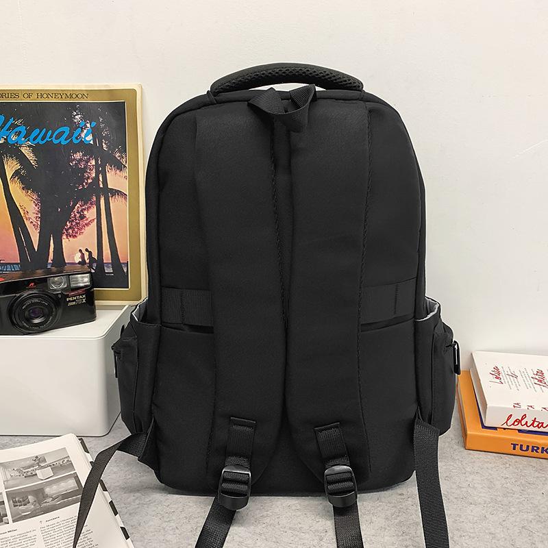 School Bag High Value Back Junior High School Students Casual Simple Lightweight Versatile Large Capacity