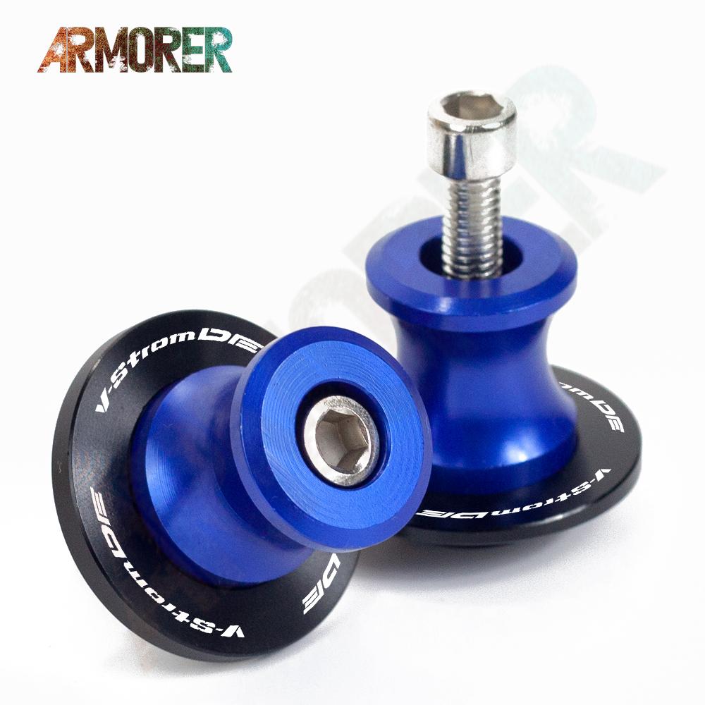 For SUZUKI V-STROM 800 DE 1050 DE VSTROM 800DE V STROM 1050DE 2023 Motorcycle Swingarm Spools 8MM Stand Screws Accessories