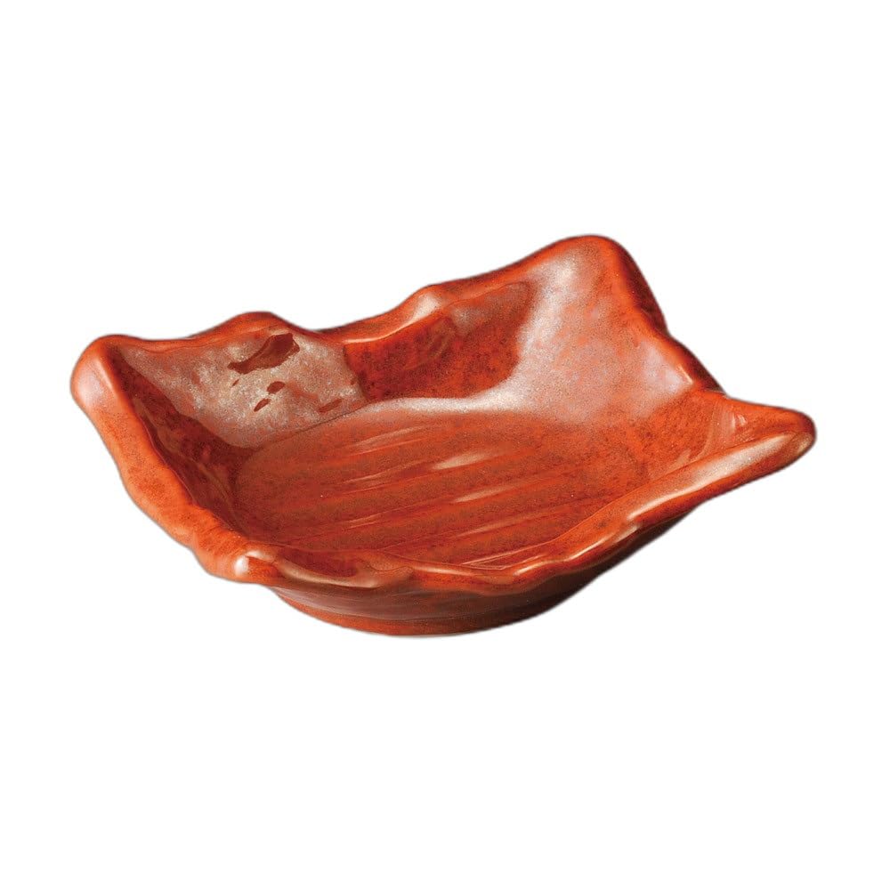 

Cinnabar Sashimi Bowl Sashimi Bowl [ 17.8×14.5×5.6cm ]