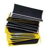 1/6 Stück Schaumstoffgriff Fingerboard Griffbänder Ungeschnitten Schwarz Fingerboard Deck Aufkleber 110x38mm 100x28mm Selbstklebende Rutschfeste Aufkleber