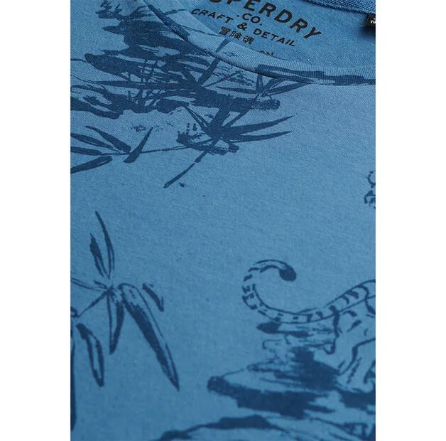 Superdry Футболка с коротким рукавом Classic Ess Rlxd Printed