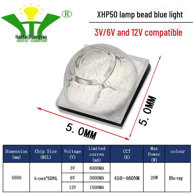 Imitation CREE XHP50 2nd Gen 5050 LED Chip 20W High Power LED Surface Mount Light Source