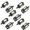 10 Pieces General Fuel Filter For Gasoline Garden Machinery Grass Trimmer Chainsaw