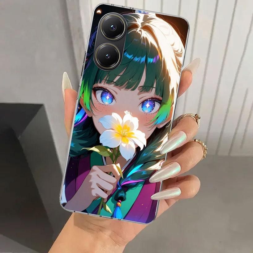 A-Apothecary D-Diaries Anime Phone Case for Xiaomi Poco X5 X6 X7 Pro F7 Ultra M7 Redmi 15 15C 13 13C 12 12C 10 10A 10C 9 9A 9C 9