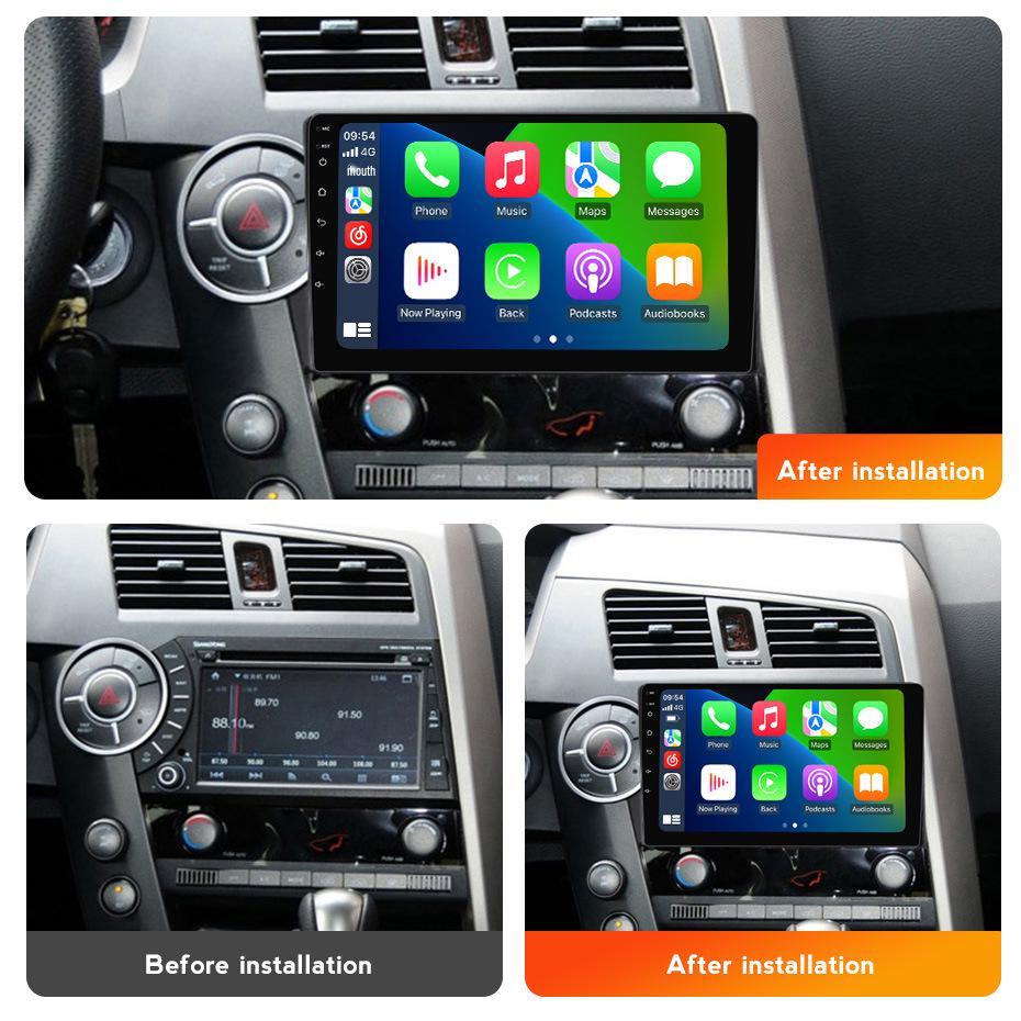 Compatible with SsangYong Kyron 2005-2011: Car Navigation with Wireless CarPlay