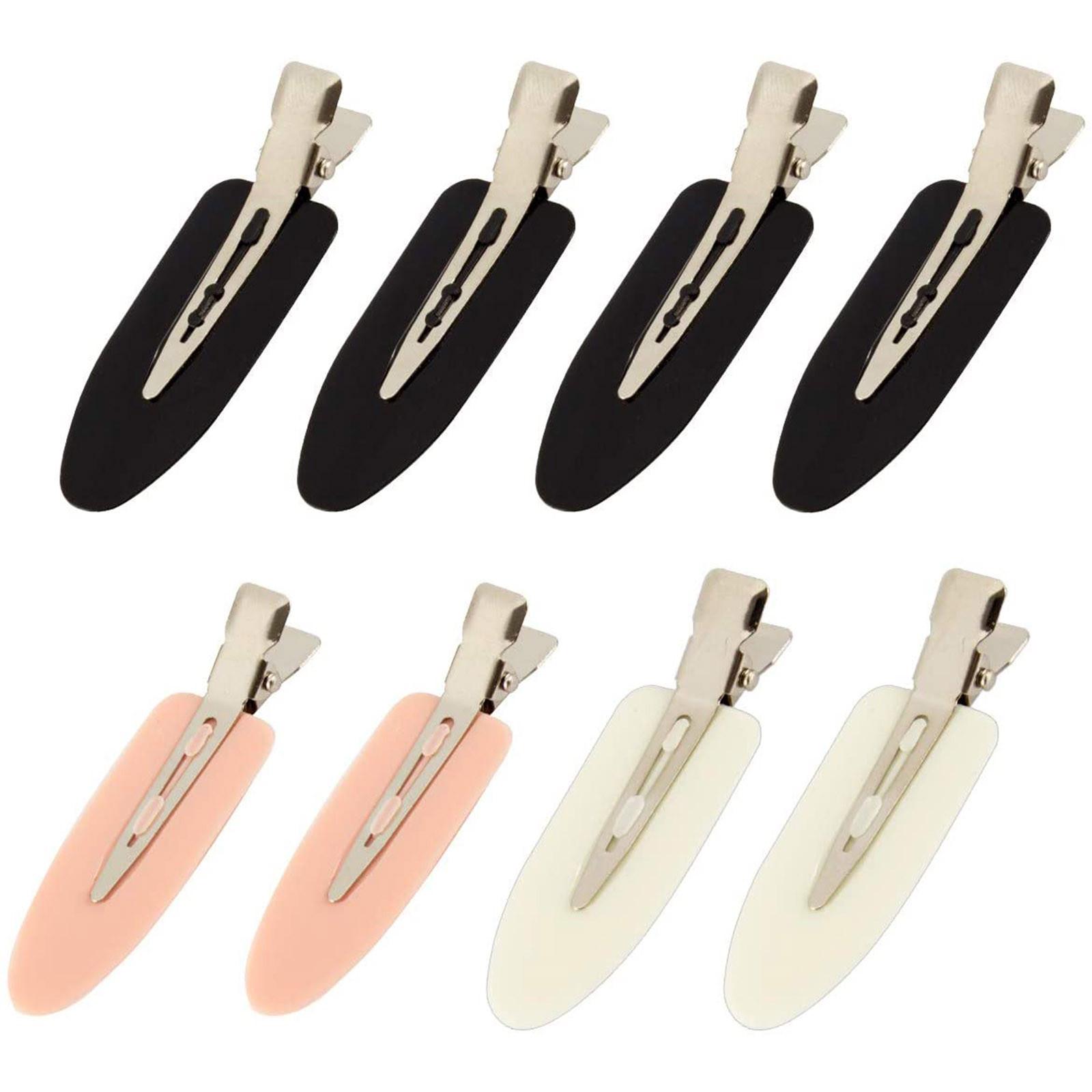 

No Bending Hairpin Curler Adult Girl Bangs Clip Leaf Clip Fixed Mixed Color 8PC One Size