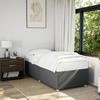 VidaXL Bed Frames Without Mattress Dark Grey 100x200 Cm Fabric 3284709