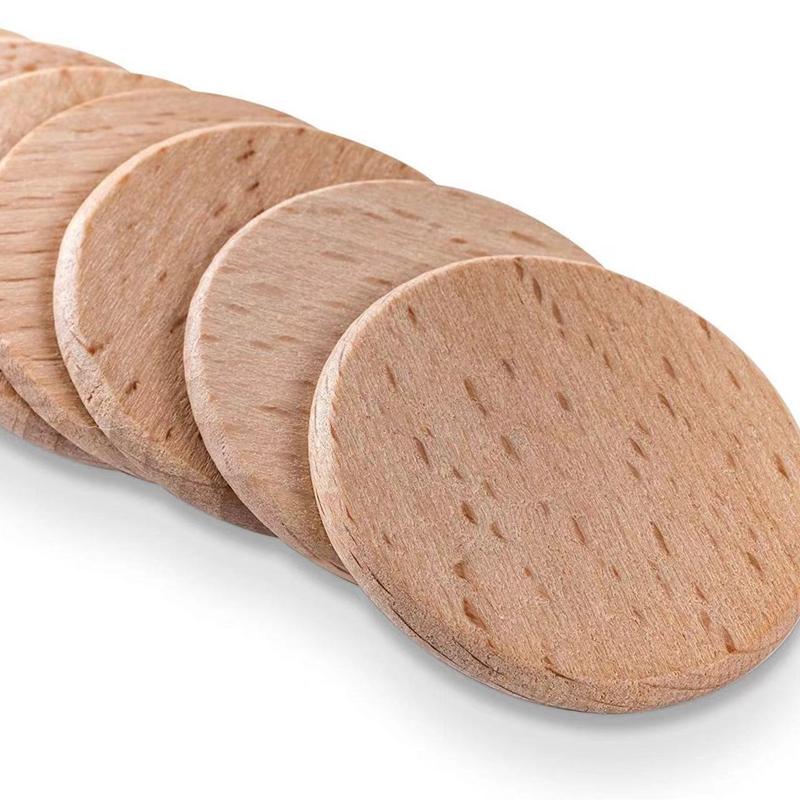 

20 шт. 25 мм/30 мм/38 мм/40 мм деревянные поделки своими руками пустые украшения для дома из бука деревянные поделки для детской комнаты