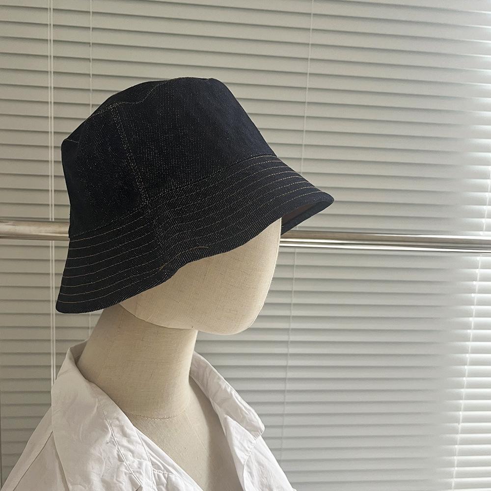 Double-sided fisherman's hat children spring and summer new washbasin hat sun hat student couple sun hat