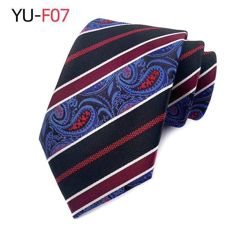 Polyester Jacquard Herren Krawatte Hochzeit Trauzeuge Krawatte