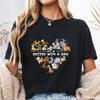 Cute Dogs Printed TShirt Womens Dog Lovers Shirt Heart Pattern Dog Harajuku TShirt Tops Womens