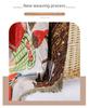 Bohemian Christmas Tapestry Blanket - Thick, Anti-Cat Claw Sofa Cover