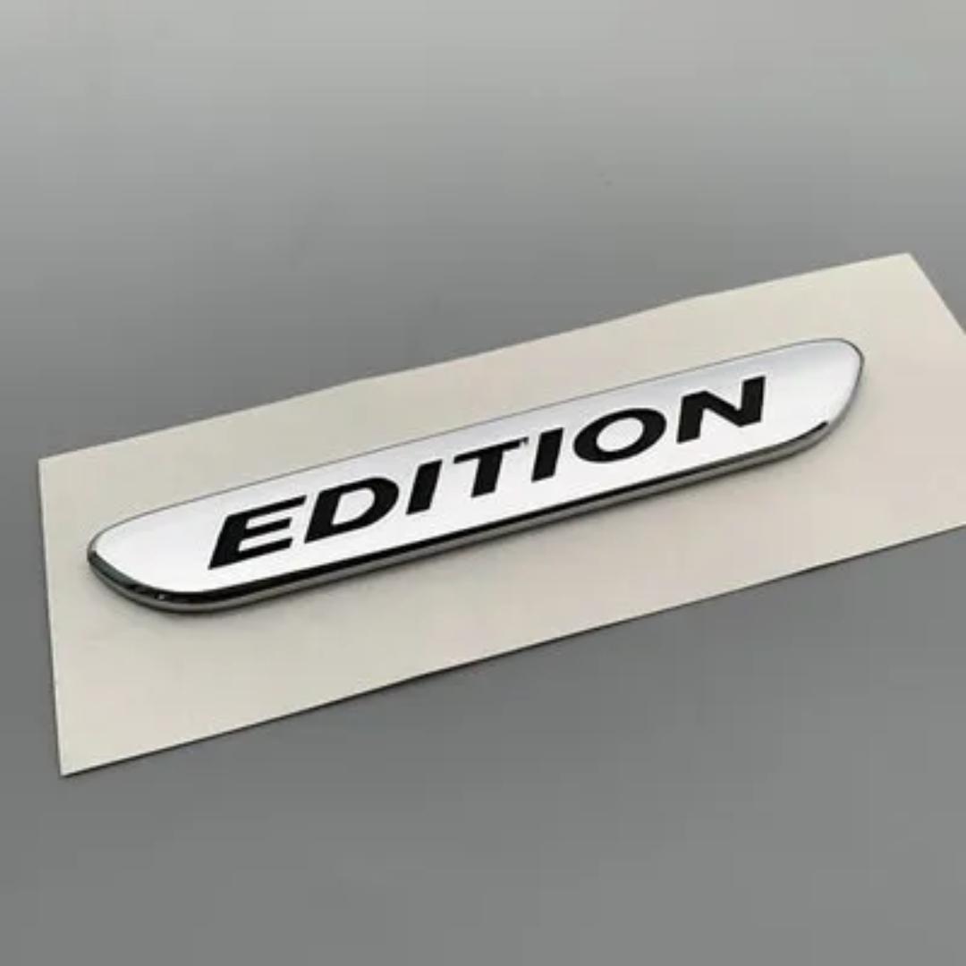 1 шт. EDITION 1 Night Edition хромированный серебряный значок автомобиля логотип наклейка эмблема наклейка подходит для B/enz A/MG EDITION