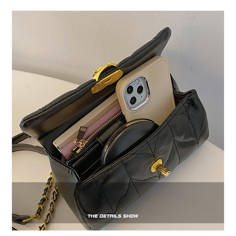 Nowa torba damska niszowa torba damska torebka letnia z łańcuszkiem mała torba na jedno ramię mała torba kwadratowa