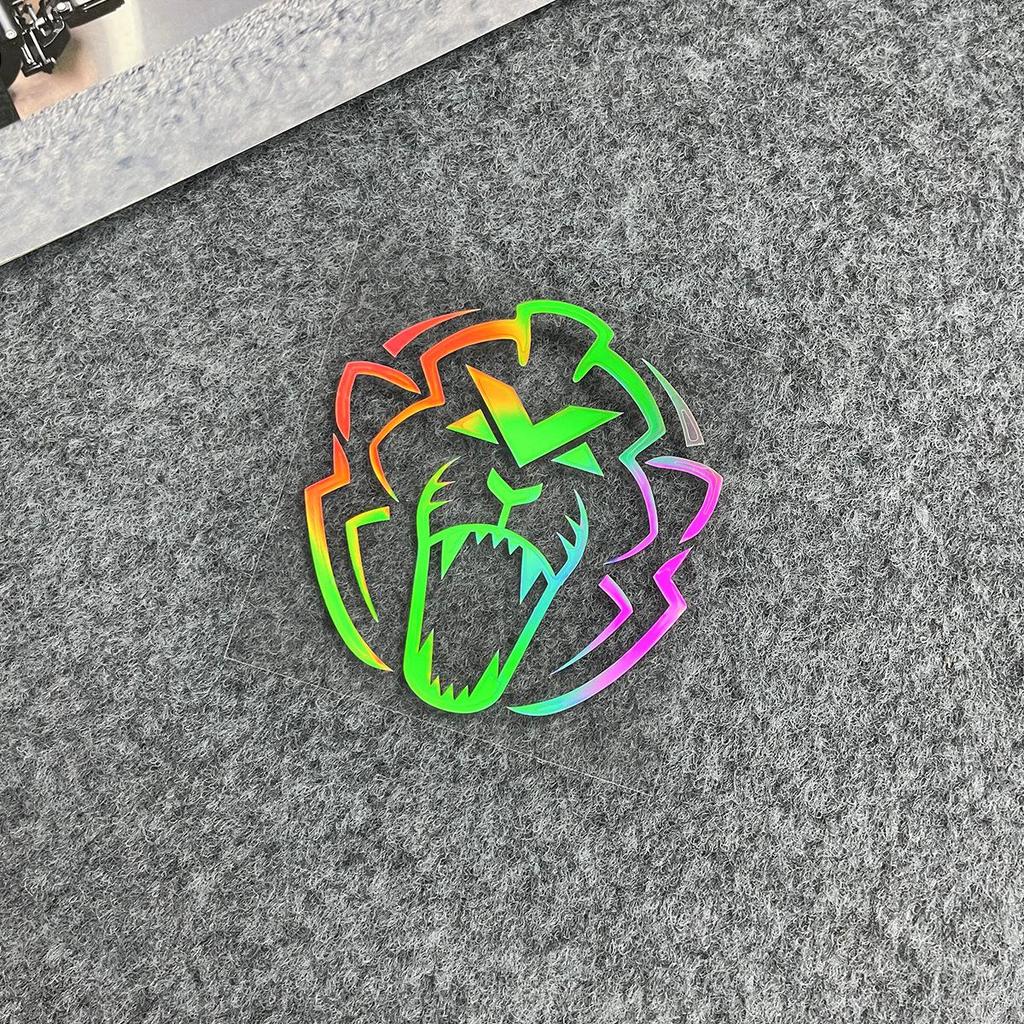 Adesivi Riflettenti Impermeabili per Casco e Auto con Logo del Pilota di F1 Verstappen