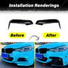 For BMW F30 F31 F35 320i 328i 330i 335i 340i 316d M Sport 2012 2013 2014 2015 2016 2017 2018 2019 Car Front Fog Lamp Cover Kit