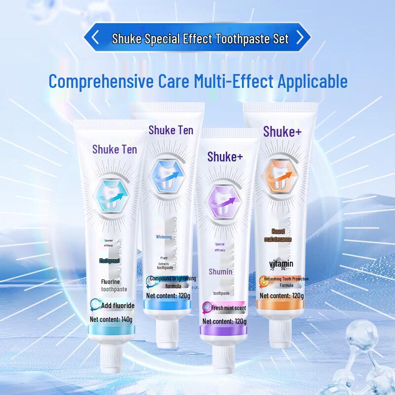 Shuke Whitening & Anti-Cavity Plant Extract Toothpaste