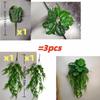 Real Touch Artificial Persian Fern Leafs UV Resistant Fake Trailing Greenery  Outdoor Garden