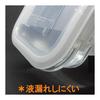 Ishigaki Sangyo Ishigaki Storage Container Size: Length 18.5 x Width 18.5 x Height 7.5cm Square 1.17L DL Heat-resistant Glass Container Microwave
