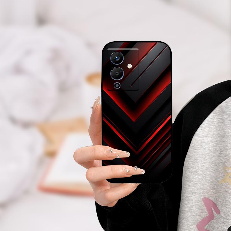 Für infinix NOTE 12 PRO 5G Hülle X671B TPU Wolf Katze Silikon Stoßfänger Abdeckung für Infinix Note 12 Pro 5G Handyhülle Note12 Pro 5G