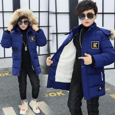 Winterjacke Boy Park Kinderbekleidung Winterkleidung Jacke Dicke Baumwolle Verdickungsgrade