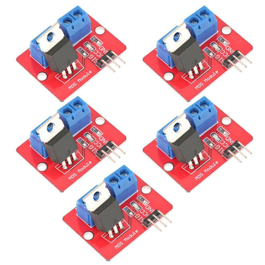 5pcs 3.3V5V MOSFET Driver Modules PWM Output Driving Boards Output 0?24V
