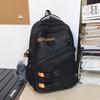 New simple contrasting color large capacity high value versatile schoolbag female junior high school student college student backpack