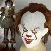 Authentic Stephen King's It Pennywise Latex Mask Perfect For Halloween Cosplay Events