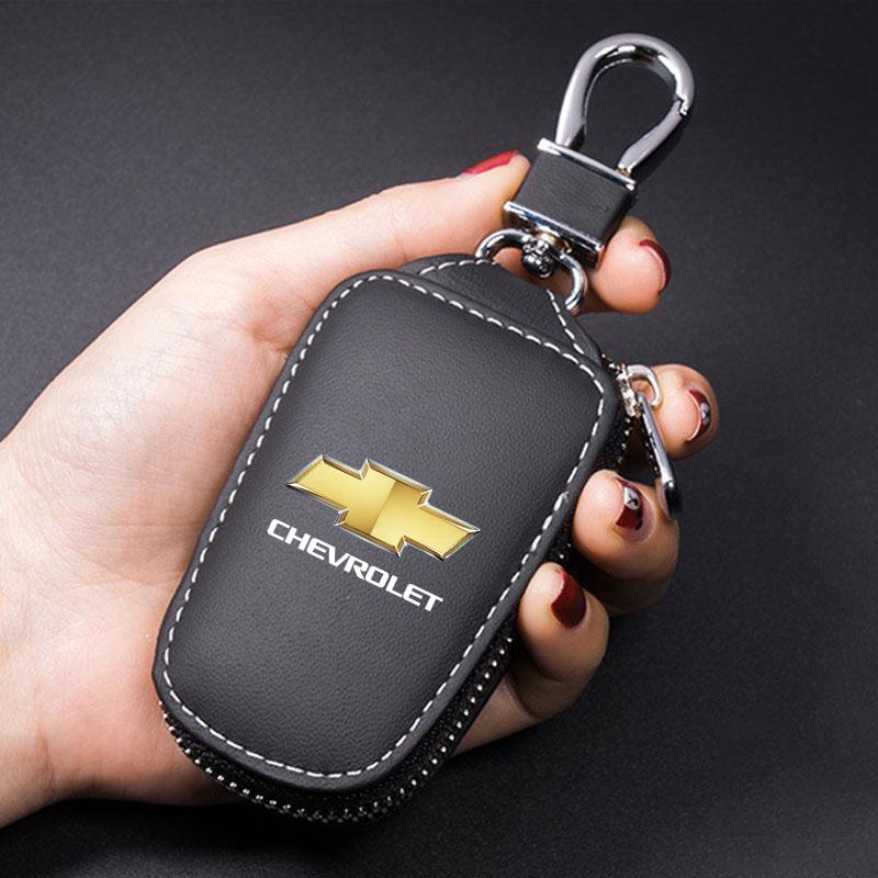 

Key Bag Compact Key Pouch Large Capacity Key Bag Key Wallets For Chevrolet Cruze Spark Captiva Suburban Camaro Malibu Silverado