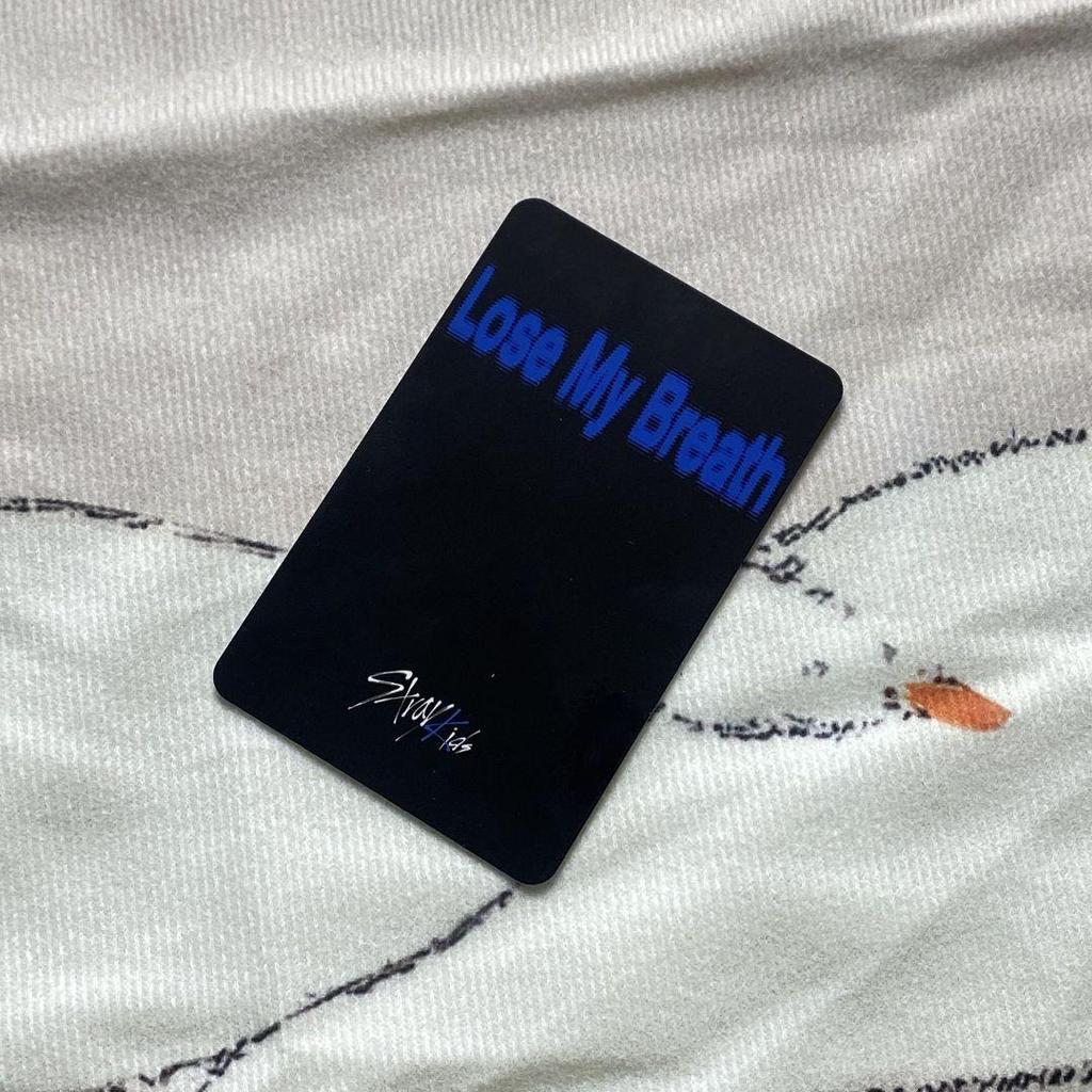 [USED] StrayKids lose the prize My Breath trading card Reno