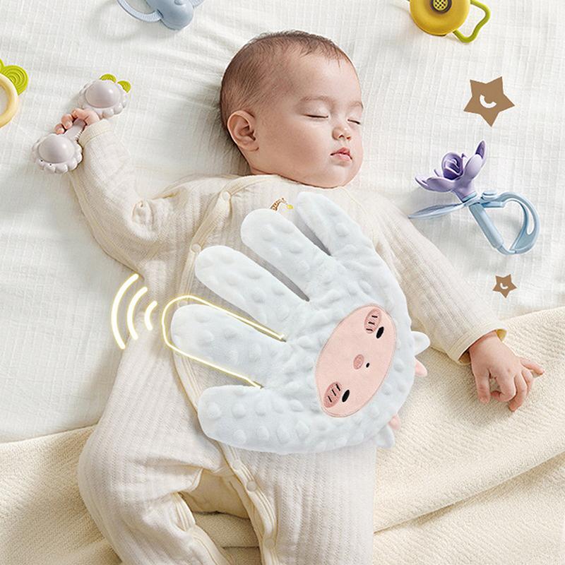 Soothing Baby Sleep Aid Pillow Automatically Slaps Plush Palm Sleep Comfortable Electric Safety Baby Patting Sleep Soothes Palms