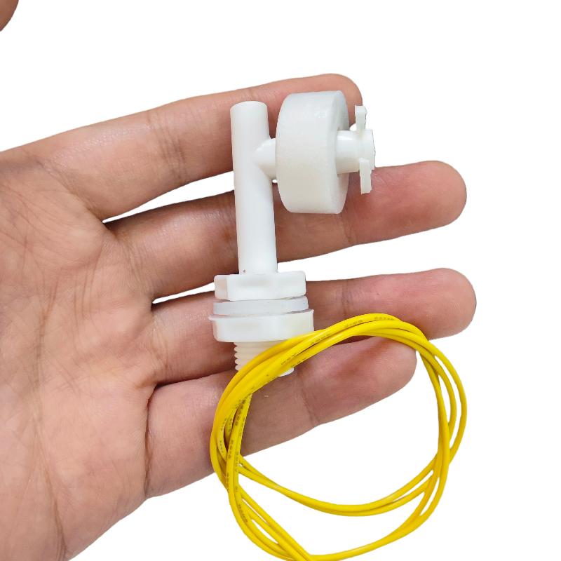 1Pc Fish Tank Sensor Switch DC 220V Liquid Water Level Sensor Float Switch Right Angle Flow Measuring Instruments Tools